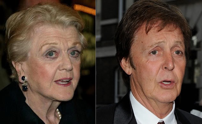 Paul McCartney vs Angela Lansbury