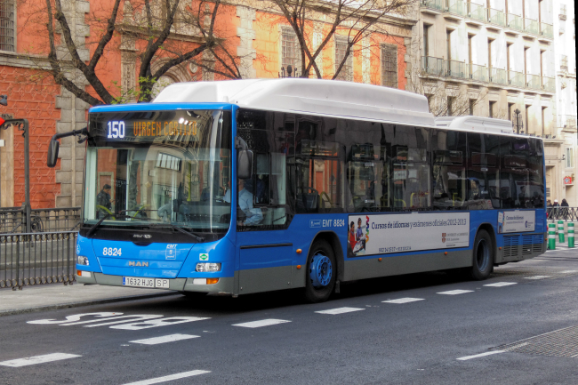 autobús Madrid