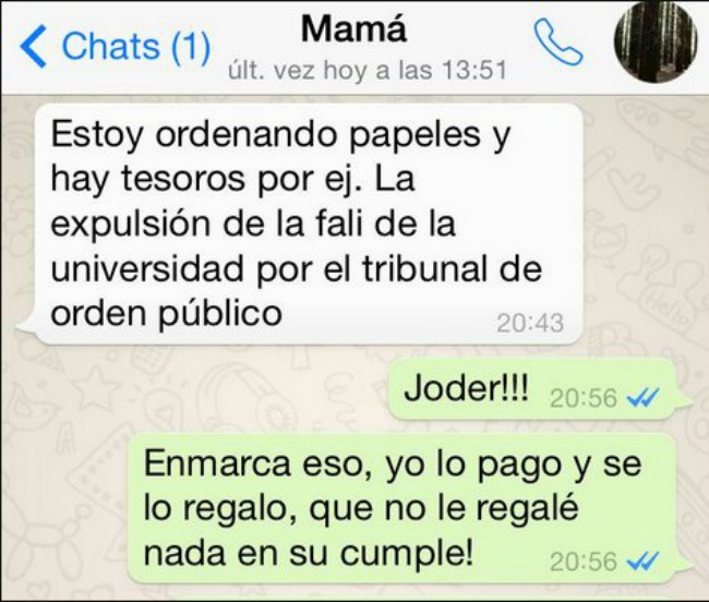 whatsapp madres
