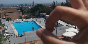¡Ojo, peque al agua!