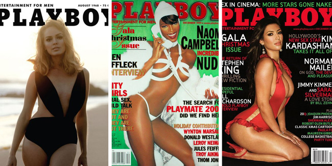 Algunas portadas iconicas de Playboy